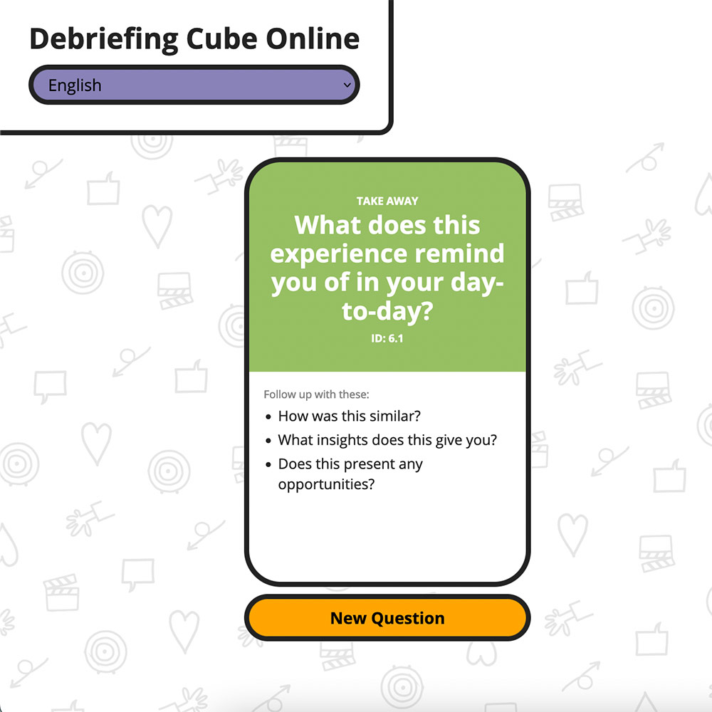 Debriefing Cube Online